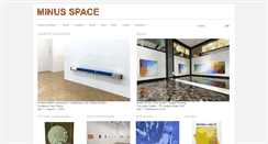 Desktop Screenshot of minusspace.com